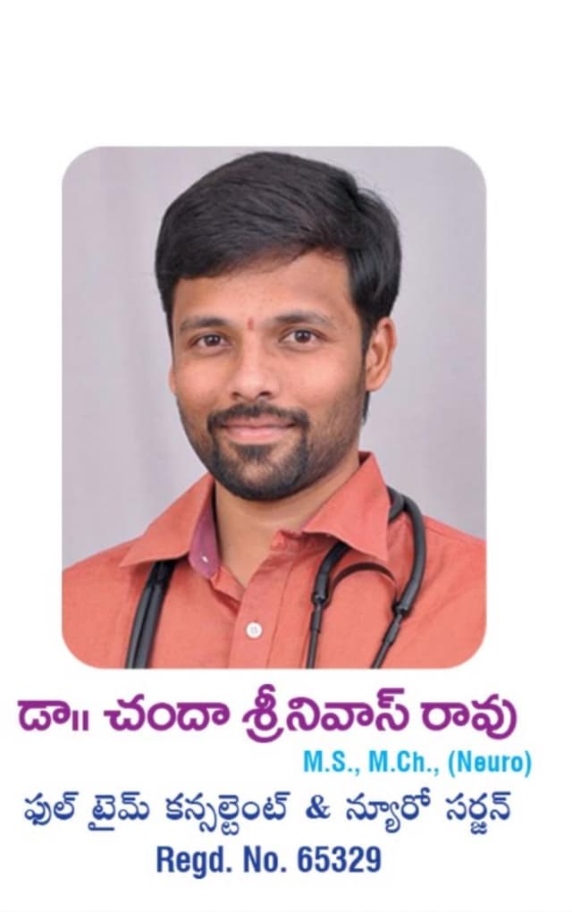 Dr.Chanda  Srinivas Rao